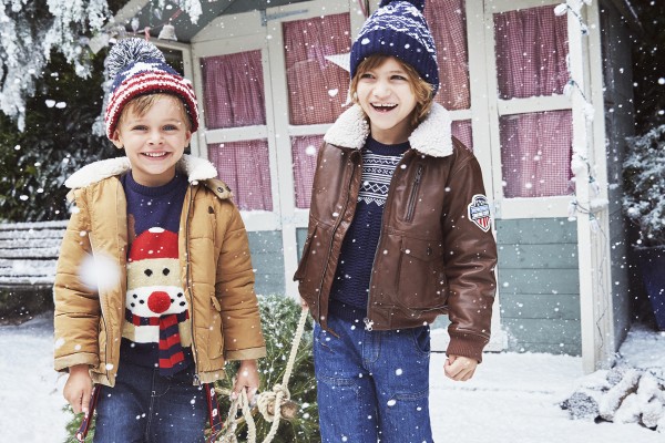 Kids fashion from Heatons at Christmas